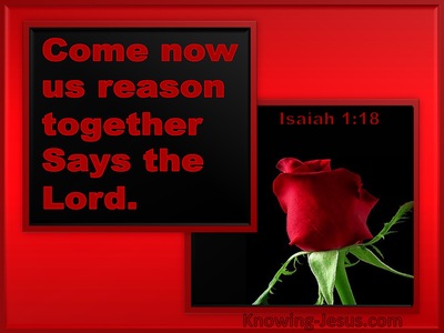Isaiah 1:18